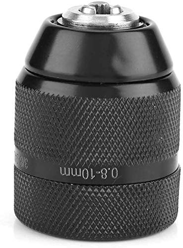 0.8mm-10mm Keyless Metal Drill Chuck - 3/8 Thread for Electric Drill