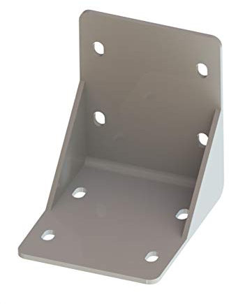 VANA Stahl Deckenhalterung SPP061 für Kassettenmarkisen Adapter zur Deckenmontage (1-Stück, weiß)