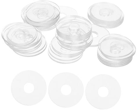 Cabilock Lot De 50 Joints D'étanchéité Pour Robinet Fumeur Rondelles De Fixation À Vis En Vinyle