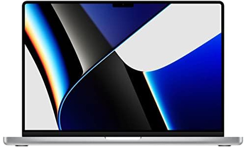 Late 2021 Apple MacBook Pro with Apple M1 Pro chip (16 inch, 32GB RAM, 1TB SSD) Silver (Renewed)