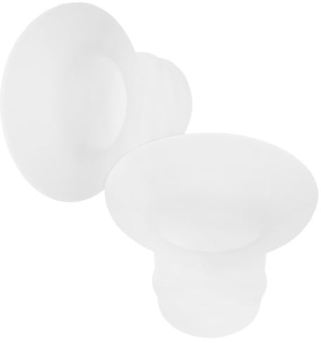 POPETPOP Inserts de Bride en Silicone Flexibles pour Tire-lait, Pack de 2 Pièces, Lavables et Portables, Design Confortable pour Collecte de Lait