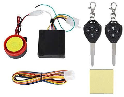 125dB 12V Motorcycle Anti Theft Security Alarm System with Remote Control for Scooters