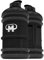 Mammut Nutrition Gallon Water Bottle 2,2 l Unit Flasche, Erwachsene, Unisex, Schwarz (Schwarz), Einheitsgröße