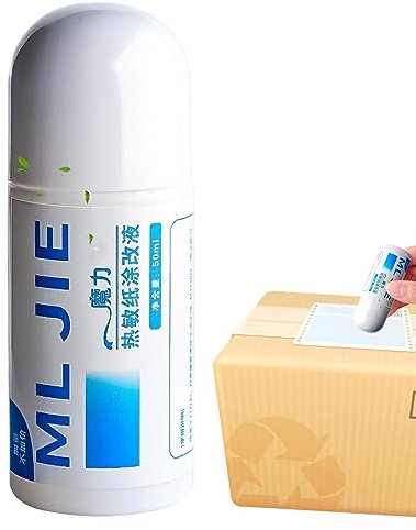 PW TOOLS Informationsschutz-Korrekturflüssigkeit – langanhaltende Korrektur zum Schutz der Privatsphäre | Nachricht über private Daten entfernen Flüssigkeit für Identität, Kontoauszüge, Lieferadresse