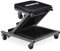 Relaxdays Rollbrett Werkstatt, 150 kg, 2in1 Rollsitz & Werkstattliege, klappbar, 360° drehbar, Auto, Stahl, schwarz/grau