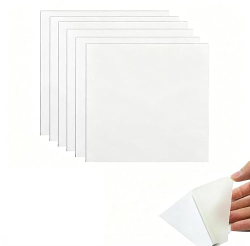 GVSS Lot de 6 Patch Réparation en TPU Auto-Adhésif pour Piscine Gonflable
