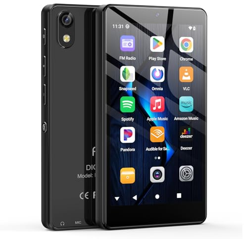 Fanvace 96GB MP3 Player with Bluetooth, WLAN, Camera 4.02 Inch Touchscreen