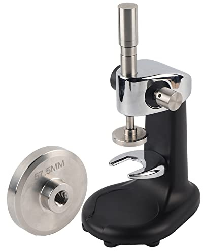 Manuale Quantitativo Caffè Tamper Polvere Pressatura hine Distributore di caffè & Tamper Leveler Professionale Caffè Manomissione per Caffè Casa, Acciaio inossidabile Caffè Tamper, Acciaio