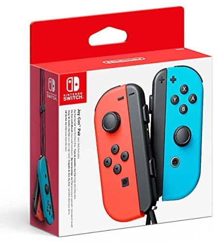 Switch Joy-Con Paire de manettes Rouge/bleu fluo