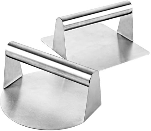 YAYODS 2 Presse à Burger, ecrase Steak haché, 15cm Presse Steak, Presse a Burger, Presse Burger, Presse Burgers, Presse Viande hachée Passe au Lave-Vaisselle