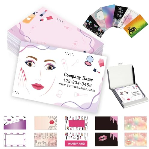 Tarjetas de visita personalizadas con logotipo y texto personalizados. Tarjetas de visita con su propio diseño. 1000, 500, 200, 100. Imprimibles a doble cara 3.5 x 2 ideales para pequeñas empresas