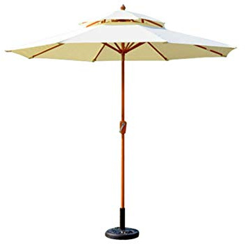TXGJWRA Outdoor Parasol Patio Garden Parasol Sunshade 38Mm Center Column with 8 Sturdy Ribs for Beach Patio Pool Fishing Park,