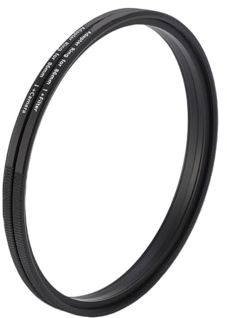 Akozon Adaptador de Filtro Magnético de 86mm a 86mm para Lente de Cámara, Conversión de Rosca a Magnética, Accesorio de Fotografía de Fácil Instalación