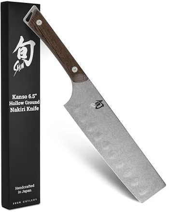 Shun Kanso 6.5 Hollow Ground Nakiri Knife