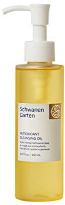 Schwanen Garten Reinigungsöl 5,07 oz / 150 ml – Sanfter Tiefenreiniger auf Ölbasis, Make-up-Entferner, Vegan, Saubere Schönheit, Bio-Zutaten, Koreanische Hautpflege
