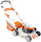 RURIS - Cortacésped térmico RX200S, 2,7 CV, 42 cm, Bolsa 45L, 3 en 1: Recogida, eyección Trasera, Mulching, chasis de Acero, Altura Ajustable 25-75 mm