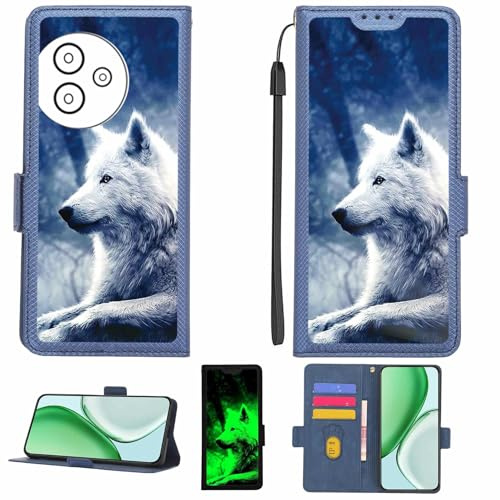 Kinetijy fodral kompatibelt med Cricket Sn333C fodral mobiltelefonfodral [Med 9H hårdhet HD skyddsfolie] [RFID-blockering][mörk ljuseffekt] LPT-Lang