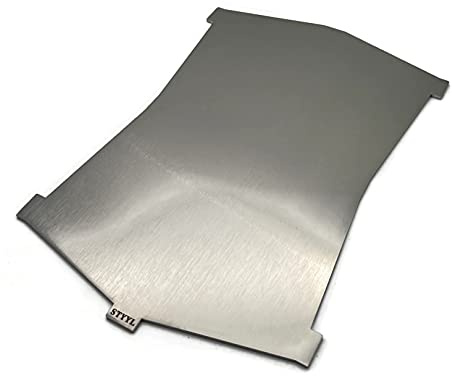 Edelstahl Grillplatte/Plancha passend für den Skotti Grill, 3mm Edelstahl