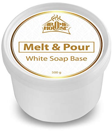 Glycerin Seifenbasis Weiß Crystal WST 500g - Seifenbasis für Seifenherstellung - Melt & Pour Seifenbasis - Rohseife für Kreativ - Handgemachte Seife - Naturseifen - Seifen Gießen - Hobby