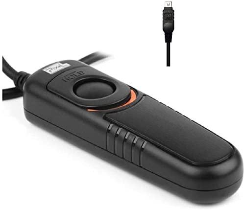 Pixel Cable Disparador Remoto RC201-UC1 Cámara Mando a Distancia para Olympus E-M1 E-M5 E-M5-II E-M10 E-M10-II Pen-F EPL8 EPL7 EPL6 EPL5 EPL3 EPL2 EP5 E-P3 EP-1 EP-2 E-PM2 E600 E620 RM-UC1