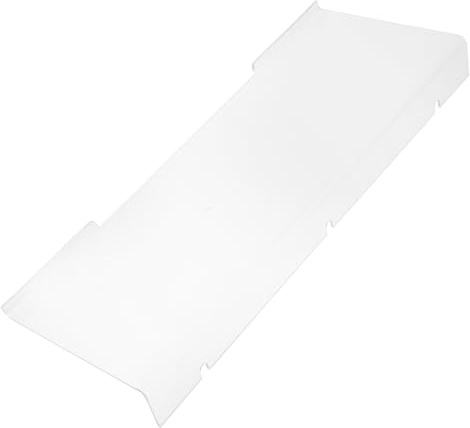 BAZEITFLOW Soporte Acrílico Inclinable para Teclado De Ordenador Transparente De Tamaño Mediano Elevador para Teclado Mecánico Accesorio para Oficina y Escritorio Diseño Práctico y Funcional