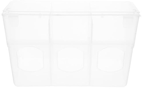 Homoyoyo Plastic Bird Feeding Cup Easy Installation Quail Cage Feeder Reduces Strain on Pet's Neck Hips Shoulders Joints Suitable for Canary Sparrow Bird Cage Use