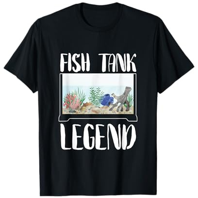 Fish Tank Legend Aquarist Aquarium Aquaristic Goldfish Gift T-Shirt