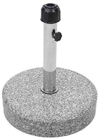 Mendler HWC-F92 - Soporte para Sombrilla, Paraguas y Parasol, Granito