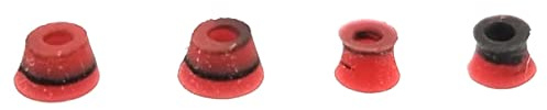 SPITBOARDS Swirl Bushings Duro Series 78A Fingerboard Red / Black
