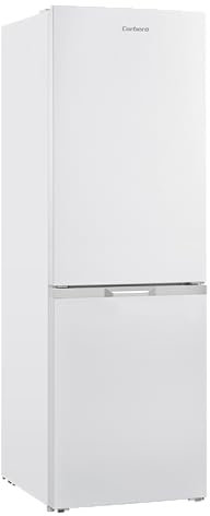 Corbero - Frigorífico Combi | CCH18522EW | 327L | 67,2x60x185,5 | No Frost | Luz LED | Crisper | Balcones Ajustables | Estantes de Cristal | Hueveras | Cubiteras | 40 Db | Blanco