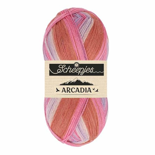 Scheepjes - Scheepjes Arcadia 907 Reef -Resistente Calcetín Hilado - 1x100g