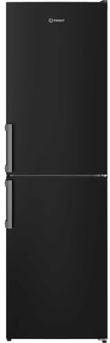 Indesit Low Frost 50/50 Fridge Freezer - Black - 16 Shopping Bags - E Rated - IB55 732 B UK
