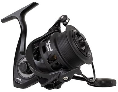 Shakespeare Superteam FRX Reel Long Cast Aluminum Spool & Handle Aluminum Replacement Spool Laser Engraved Design Double Mono/Braid Retainers - 5500