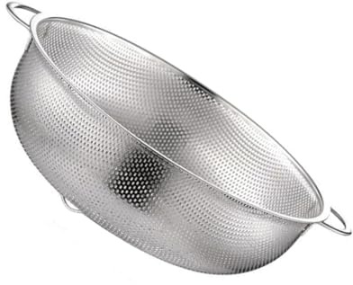 Gadpiparty Panier Égouttoir Acier Inoxydable Passoire Multifonction pour Fruits et Légumes Égouttage Rapide et Rangement Cuisine Polyvalent