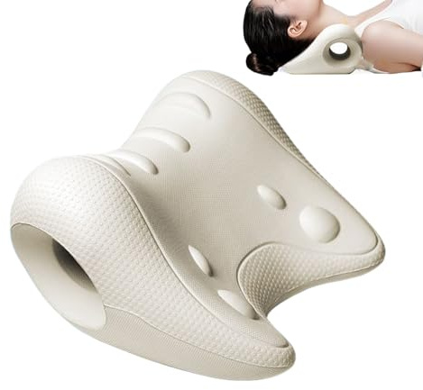 Coussin de massage pour le cou – Relaxant en forme de U – Masseur pour le cou et les épaules – pour un soutien correcteur, une relaxation musculaire, un confort à la maison, en voyage