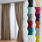 John Aird Luxury Faux Silk Fully Lined Pencil Pleat Curtains With Matching Tie Backs (Mocha, 168cm Width x 183cm Drop (66x72)