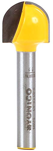 Yonico 14957q 5/8-Inch Diameter Core Box Router Bit 1/4-Inch Shank
