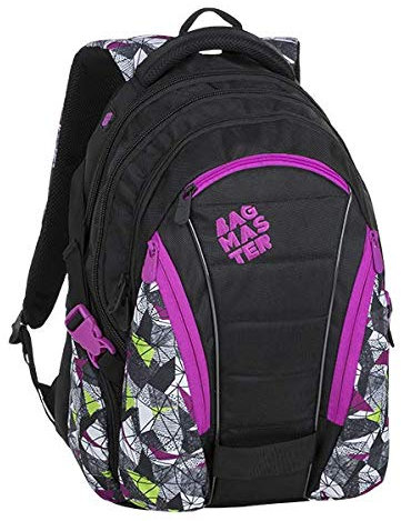 Mochila 9B para ordenador portátil, para mujer, color púrpura, gris, negro, lila, 46 x 31 x 21 cm, mochila, Lila, 46 x 31 x 21 cm, Mochila