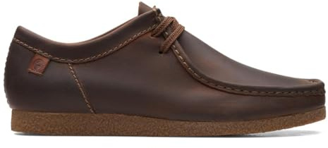 Clarks Shacre Ii Run, Oxford Uomo, Beeswax, 41.5 EU