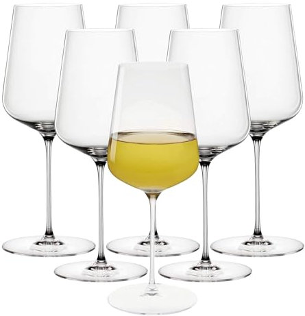 Spiegelau & Nachtmann, 6-teiliges Weinglas-Set, Universalgläser, Kristallglas, 550 ml, Definition, 1350101