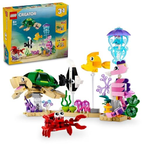 LEGO Creator 3in1 Sea Animals Building Toy Set 31158