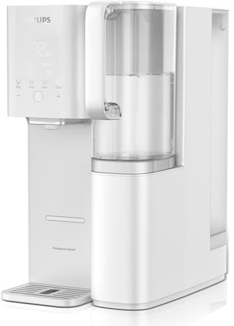 Reverse Osmosis Water Filter Countertop, Philips 6-Stage RO System Water Filtration Purifier with Aquaporin Inside and 2 Portable Pitchers, NSF/ANSI 372 Certified, Reduce TDS Lead