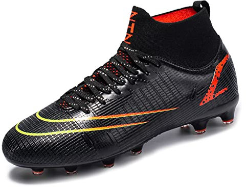 LDTSUP Fußballschuhe Herren High Top Spikes Cleats Athletics Trainingsschuhe Professionelle Fussballschuhe Outdoor Sport Football Schuhe Unisex