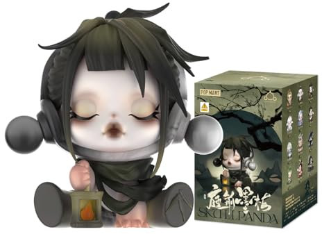 POP MART SKULLPANDA The Ink Plum Blossom Series-1PC Pop Figuren Zufällige Figuren Actionfiguren Sammelfiguren und Sammler Kunstspielzeug Spielzeug Figuren Geschenk