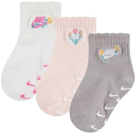 Nike 3PK Girls FLOWRAL Sock