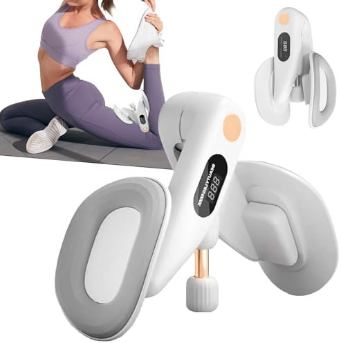 Oberschenkeltrainer Beckenboden Trainer für MäNner Und Damen, Beintrainer Po Beinpresse Oberschenkel Beckenboden Hip Trainer, Beinpresse für Zuhause mit Zählbares