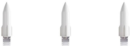 Kioball 3X Antenne Omnidirectionnelle de Communication pour Amplificateur de Signal DCS 698-2700MHz GSM RéPéTeur 2G 3G 4G Amplificateur de Signal TMTS LTE