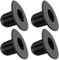 4pcs Pool Wall Plug Replacement Compatible with Pools Grounds, Swimming Pool Filter Hole Plug Reliable Pool Strainer Hole Plug Stopper for Pool Above Ground pool accessories(Long Style)