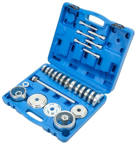 GEARMONSTER 31tlg Radlager Werkzeug, Universal Radantriebslager Montagewerkzeug Satz Radlager Abzieher Radnabe Ausdrücker Montage Demontage Set Radlager Werkzeug Satz