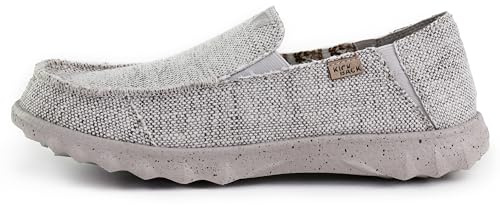 Kickback Couch Classic Mocassins Slip‑on en Toile pour Homme – Chaussures Décontractées pour l’Été, la Plage et Les Voyages avec Semelle Antidérapante et Confort Toute la Journée